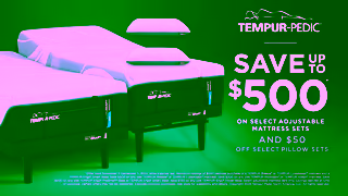 Tempur-Pedic 2024 Tempur Black Friday Adapt promo 30 Ad Commercial Brand Imagery Photoshoot 2