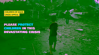 UNICEF Children of Gaza Crisis Appeal Ad Commercial Brand Imagery Photoshoot 2