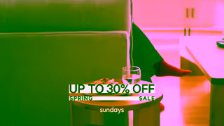 Sundays Furniture Shop the Sundays Spring Sale Ad Commercial Brand Imagery Photoshoot 0