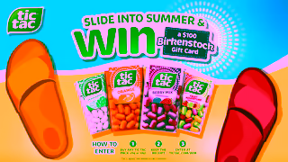 TicTac Slide into Summer with Tic Tac Ad Commercial Brand Imagery Photoshoot 1