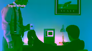 Triple Whale Attribution Weighing Heavy 15 Second Cut 1a Ad Commercial Brand Imagery Photoshoot 2