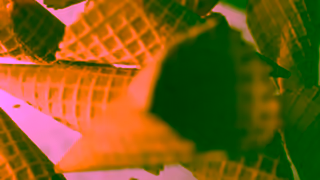 Ghirardelli Milk Chocolate Caramel Waffle Cone SQUARES Ghirardelli Chocolate Company Ad Commercial Brand Imagery Photoshoot 1
