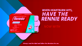 Rennie Have The Rennie Ready For Fast Relief From Heartburn and Indigestion Ad Commercial Brand Imagery Photoshoot 2