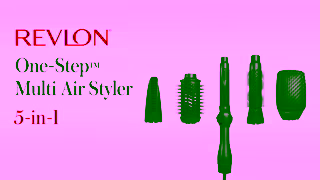 Revlon New Revlon Onestep blow dry multi air styler 5in1 6sec 16x9 Ad Commercial Brand Imagery Photoshoot 1