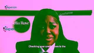 Experian Miss Nella Rose x Experian checking your Experian Credit Score is the ultimate cheat code Ad Commercial Brand Imagery Photoshoot 0