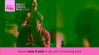 Breast Cancer Now Wear it pink 2024 Breast Cancer Now fundraising event 30s Ad Commercial Brand Imagery Photoshoot 1