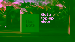 Uber Eats Get the top up shop without the shop Uber Eats Ad Commercial Brand Imagery Photoshoot 0