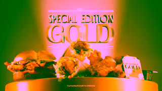 McDonalds New Special Edition Gold Sauce McDonalds Ad Commercial Brand Imagery Photoshoot 2