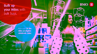 BMO Financial The BMO AIR MILES Mastercard Ad Commercial Brand Imagery Photoshoot 1