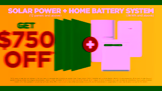 Solahart Get 750 off a solar power home battery system SOLA1438FB15 Ad Commercial Brand Imagery Photoshoot 1