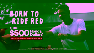 Honda Honda Kids Fun Bikes Born to Ride Red 30 Sec Till April 30 2025 Ad Commercial Brand Imagery Photoshoot 2