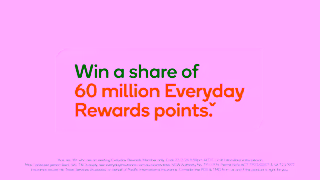 Everyday Insurance Win a share of 60 million Everyday Rewards points Ad Commercial Brand Imagery Photoshoot 0