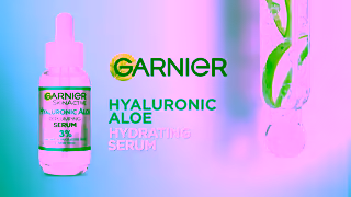 Garnier Replump hydrate skin with Garnier Hyaluronic Aloe Serum Ad Commercial Brand Imagery Photoshoot 0