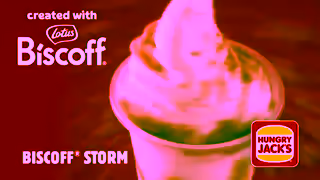 Hungry Jacks Hungry Jacks Biscoff Storm Shake are back Ad Commercial Brand Imagery Photoshoot 0