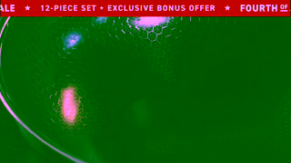 HexClad Cookware HEXYT108 V1 4th of July Sale 12PC Nontoxic Hype Reel 12pc Set HiFi Video July 4th Sale 2025 Adapt Ad Commercial Brand Imagery Photoshoot 2