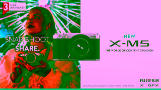 FUJIFILM New Fujifilm XM5 Capture Memories in Motion Ad Commercial Brand Imagery Photoshoot 2