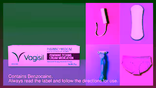 Vagisil Vagisil Feminine Itching Cream Medication for prompt relief of vaginal itch Ad Commercial Brand Imagery Photoshoot 2