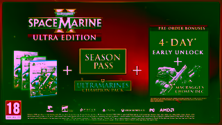 Focus Entertainment Warhammer 40000 Space Marine 2 Summer Game Fest Trailer Ad Commercial Brand Imagery Photoshoot 2