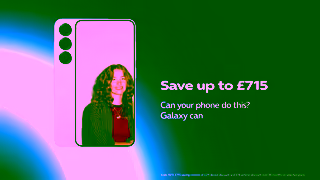 O2 O2 Black Friday Samsung Galaxy S25 Ad Commercial Brand Imagery Photoshoot 1