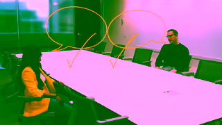 Nureva 15second Nureva audio demo preview how we handle cross talk Ad Commercial Brand Imagery Photoshoot 2