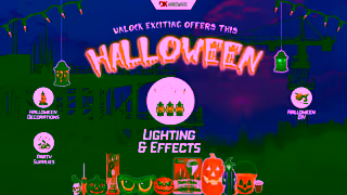 DK Hardware Halloween Sale Ad Commercial Brand Imagery Photoshoot 1