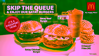 McDonalds Satay Burgers are here Ad Commercial Brand Imagery Photoshoot 2