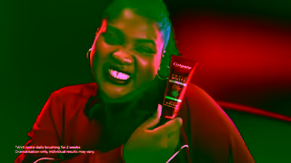 Colgate New Colgate Optic White Pro Series Toothpaste Powered by Hydrogen Peroxide Ad Commercial Brand Imagery Photoshoot 2