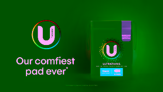 U By Kotex U by Kotex Ultrathin Pads Our Comfiest Pad Ever 6s Ad Commercial Brand Imagery Photoshoot 0