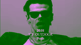 Frontier Touring YUNGBLUD IDOLS THE WORLD TOUR Australia 2026 Ad Commercial Brand Imagery Photoshoot 2
