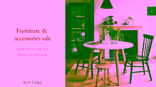 NeptuneHome Furniture accessories sale Ad Commercial Brand Imagery Photoshoot 0