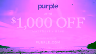Purple.com Black Friday Sale Up to 1000 off a mattress and base Ad Commercial Brand Imagery Photoshoot 0
