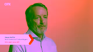 OFX North American Produce Buyer Steven Moffat Ad Commercial Brand Imagery Photoshoot 0