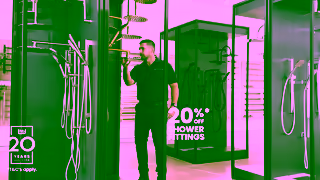 Highgrove Bathrooms Celebrate 20 Years with 20 Off Ad Commercial Brand Imagery Photoshoot 2