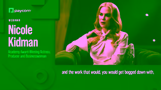 Paycom Nicole Kidman on Techs Role in the Workplace Ad Commercial Brand Imagery Photoshoot 1