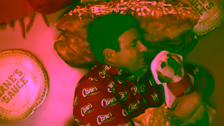 Raising Cane's Post Malone x Raising Canes Ad Commercial Brand Imagery Photoshoot 0