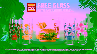Hungry Jacks Hungry Jacks FREE Glass with any Large Meal Ad Commercial Brand Imagery Photoshoot 2