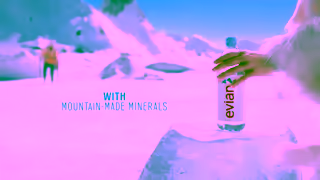 EVIAN WELCOME TO THE MOUNTAIN OF YOUTH Ad Commercial Brand Imagery Photoshoot 2
