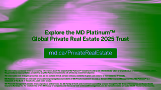MD Financial Management MD Platinum Global Private Real Estate 2025 Ad Commercial Brand Imagery Photoshoot 2