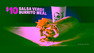 Taco Bell Taco Bell Salsa Verde Burrito Meal Ad Commercial Brand Imagery Photoshoot 0