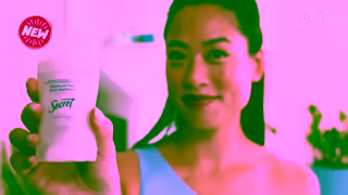 Secret Deodorant Secret Deodorant Clinically Proven Aluminum Free Deodorant gives you 72 hrs proven odor protection Ad Commercial Brand Imagery Photoshoot 0