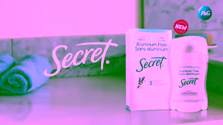 Secret Deodorant Secret Deodorant Clinically Proven Aluminum Free Deodorant gives you 72 hrs proven odor protection Ad Commercial Brand Imagery Photoshoot 2