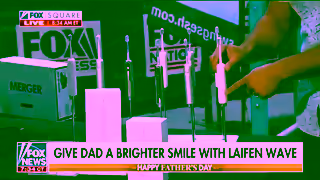 Laifen Laifen Wave Electric Toothbrush at Fox Friends presented by brilliant ChipWadeExpertCraftsman Ad Commercial Brand Imagery Photoshoot 2