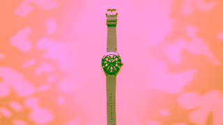 Glashuette Original Strong colours for true originals Glashtte Original presents sustainable straps in orange green Ad Commercial Brand Imagery Photoshoot 2