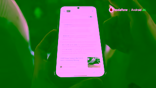 Vodafone Search fast with Android on Vodafone Vodafone UK Ad Commercial Brand Imagery Photoshoot 2