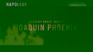 Sony Pictures NAPOLEON Power Wide 30 In Theaters Thanksgiving Ad Commercial Brand Imagery Photoshoot 2