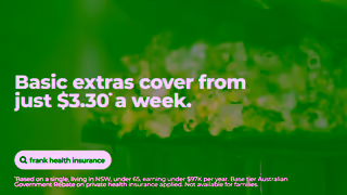 Frank Health Insurance Franks Basic Extras cover from just 330 a week Ad Commercial Brand Imagery Photoshoot 1