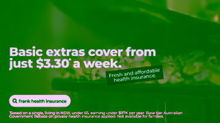 Frank Health Insurance Franks Basic Extras cover from just 330 a week Ad Commercial Brand Imagery Photoshoot 2