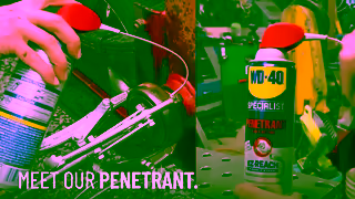 WD-40 Watch WD40 SPECIALIST FastActing PENETRANT with EZREACH Flexible Straw in Action Ad Commercial Brand Imagery Photoshoot 1