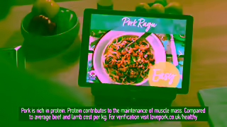 LovePork UK Feed your Family for Less with British Pork TV Advert 2024 10 sec Ad Commercial Brand Imagery Photoshoot 2