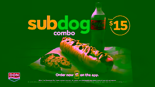 Subway Feast your eyes on this The SubDog Combo is a fullon flavour fest Ad Commercial Brand Imagery Photoshoot 2